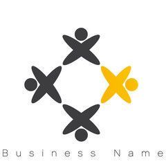 logo travail en équipe