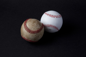 Two baseballs