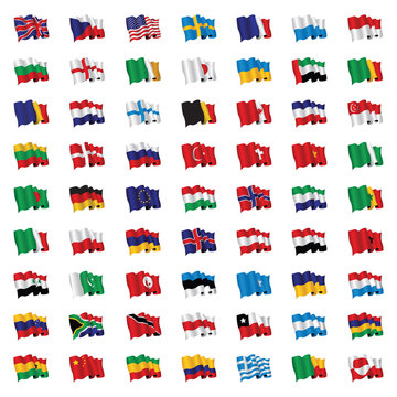 world flags