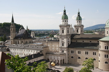 Fototapeta premium Basilika in Salzburg
