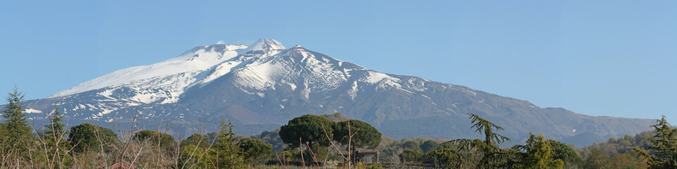 Panorama de l'Etna
