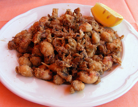 Plato de chipirones