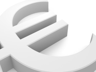 Conceptual EURO sign