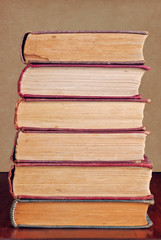 Stack of Vintage Books