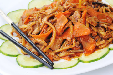 steamed vegetables