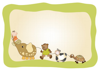 baby shower announcement