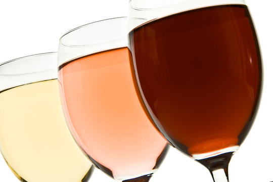 Naklejki three wine glasses