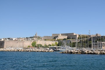 Entrée du port de Marseille