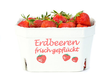 Erdbeeren frisch gepflückt