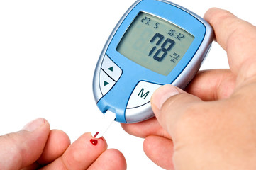 Blutzucker messen mit Digitalem Blutzucker Messger&auml;t