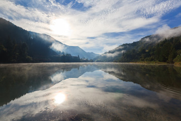 reflections on the lake
