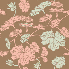 Floral seamless pattern