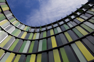 moderne Glasfassade