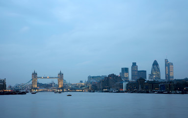 Obraz premium Tower Bridge at Dusk