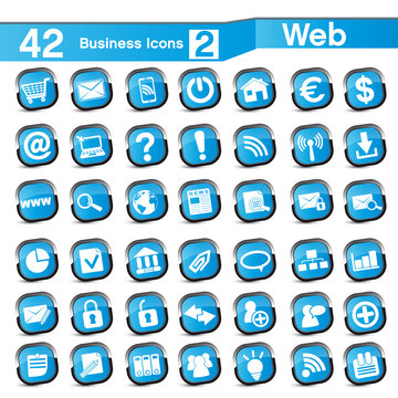 42 web icone collection