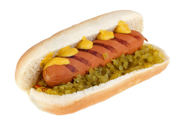 Hot Dog on a Bun
