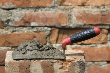 Tool  shovel  glue