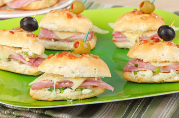 Ham and Cheese Appetizers