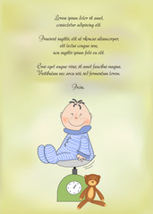 baby shower announcement