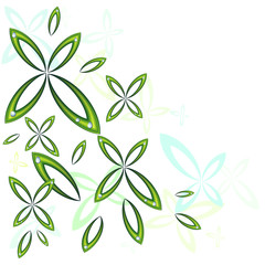 Fototapeta premium Background with leaves