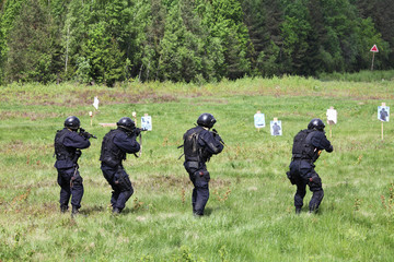 Special Forces tactical exercises