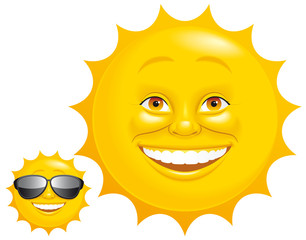 Smiling sun