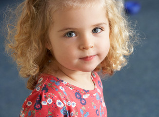 Portrait of pretty girl