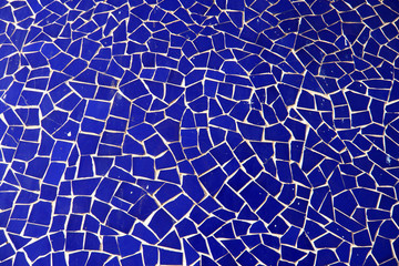 Background of an abstract pattern made with mosaic bits