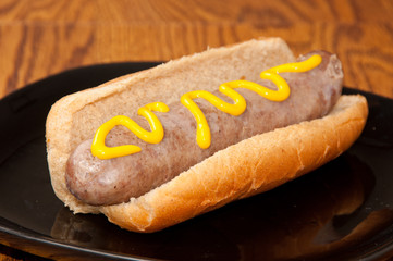Bratwurst with Mustard