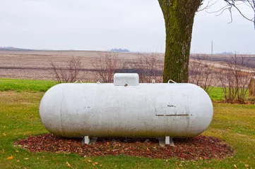 Rolgordijnen Propane Tank © Scruggelgreen