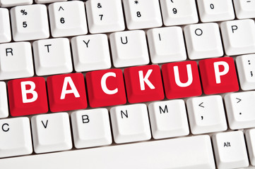Backup word on keyboard
