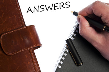 Answers message
