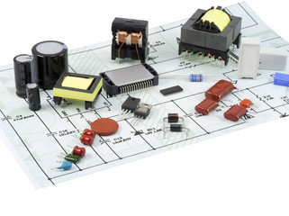 Electronic components and the electric scheme