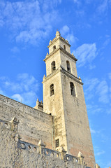 Fototapeta na wymiar Katedra San Ildefonso (1598), Merida, Meksyk