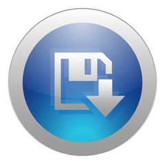 DOWNLOAD Web Button (upload downloads blue internet click here)