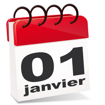 vecteur 1er janvier