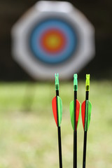 frecce e bersaglio