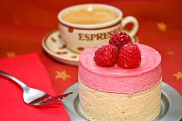 Himbeer-Dessert