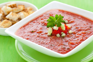 frische Gazpacho