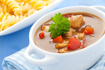 frischer Gulasch