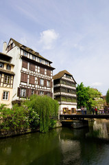 Naklejka premium Petite France - Straßburg - Elsass - Frankreich