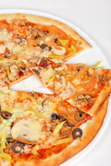 seafood pizza