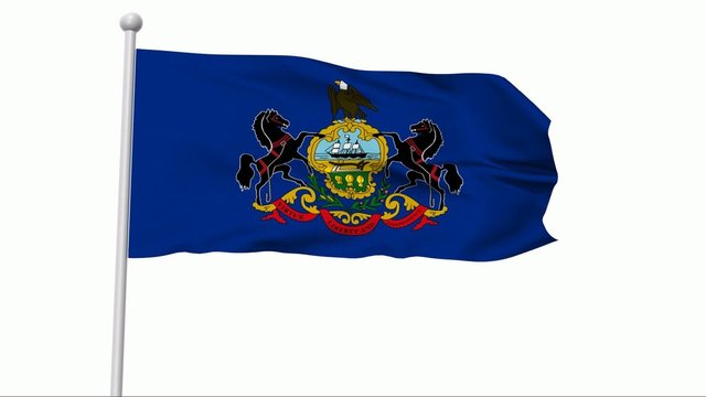 Fahne Pennsylvania NTSC