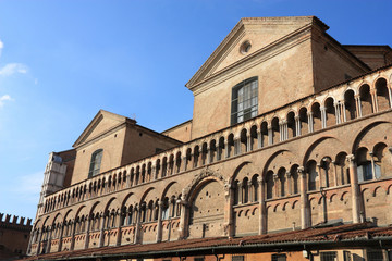 Fototapeta na wymiar Ferrara, Italy - the cathedral