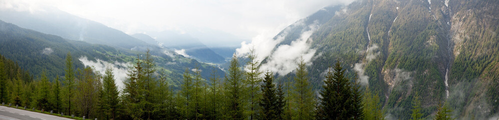 View at alpine landscape, Austria