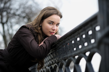 Portrait of russian woman