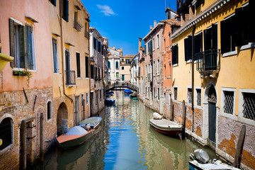 Fototapeta na wymiar Widok miasta Wenecja, Włochy