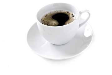 cup of coffee Isolated on white background