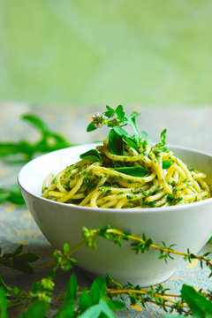 spaghetti - kr&auml;uter