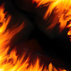 abstract fire flame background